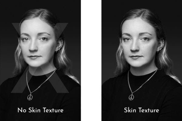 Retouching examples