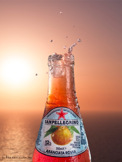 Advertising Photography Sanpelligrino Bottle