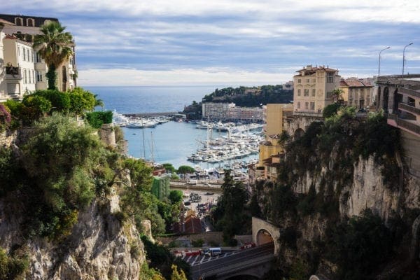 Professional landscape photography - view of Monaco