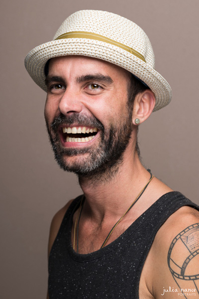 Man laughing in natural headshot - Headshot photography Melbourne