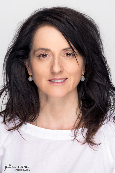 Melbourne Corporate Headshot - Studio Headshot Photography - Woman on white studio background