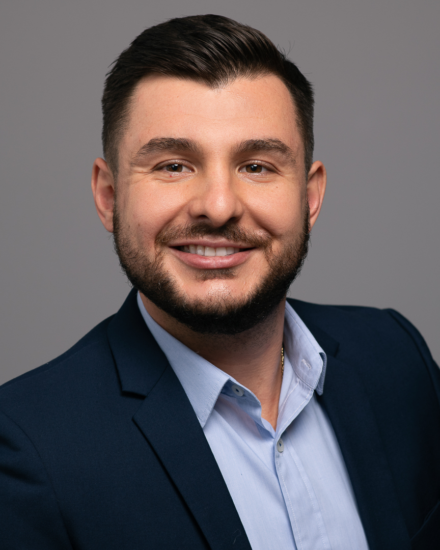 Corporate headshot of melbourne doctor taken in studio